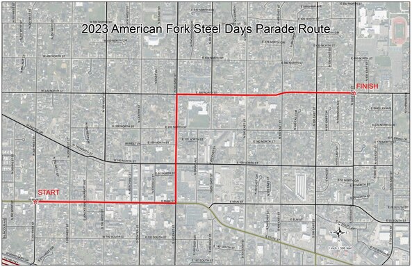 series parade route